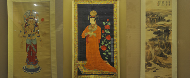 Zhangdaqian's work at Sichuan Provincial Museum